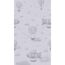 Vliestapete 'Lilly & Luis' Ballons grau 3-teilig 1,59 x 2,8 m