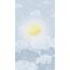 Vliestapete 'Lilly & Luis' Wolken blau 3-teilig 1,59 x 2,8 m