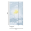 Vliestapete 'Lilly & Luis' Wolken blau 3-teilig 1,59 x 2,8 m