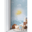 Vliestapete 'Lilly & Luis' Wolken blau 3-teilig 1,59 x 2,8 m