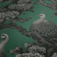 Vliestapete 'Michalsky 6' Pfau grün 0,53 x 10,05 m