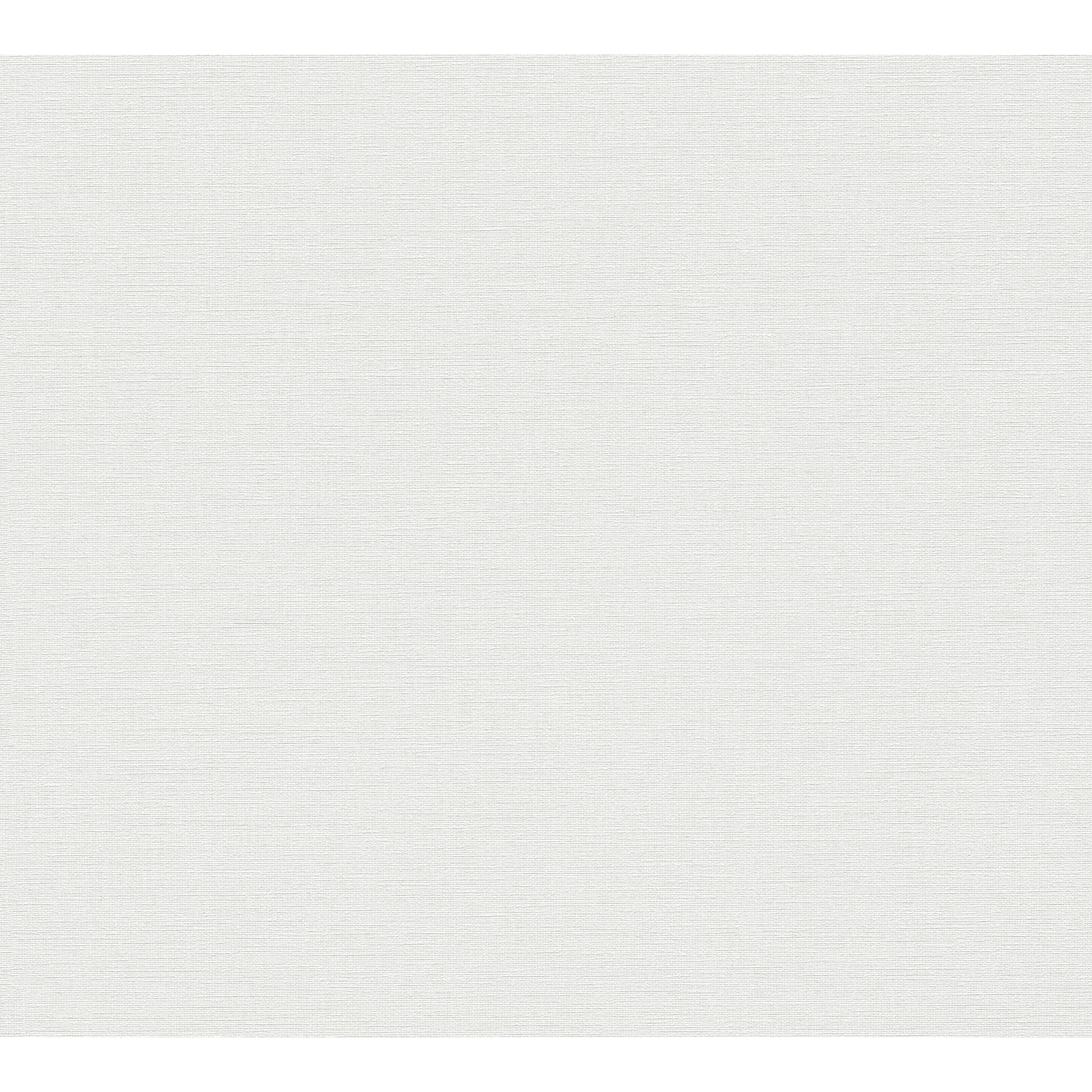 Vliestapete 'Michalsky 6' Uni weiß 0,53 x 10,05 m