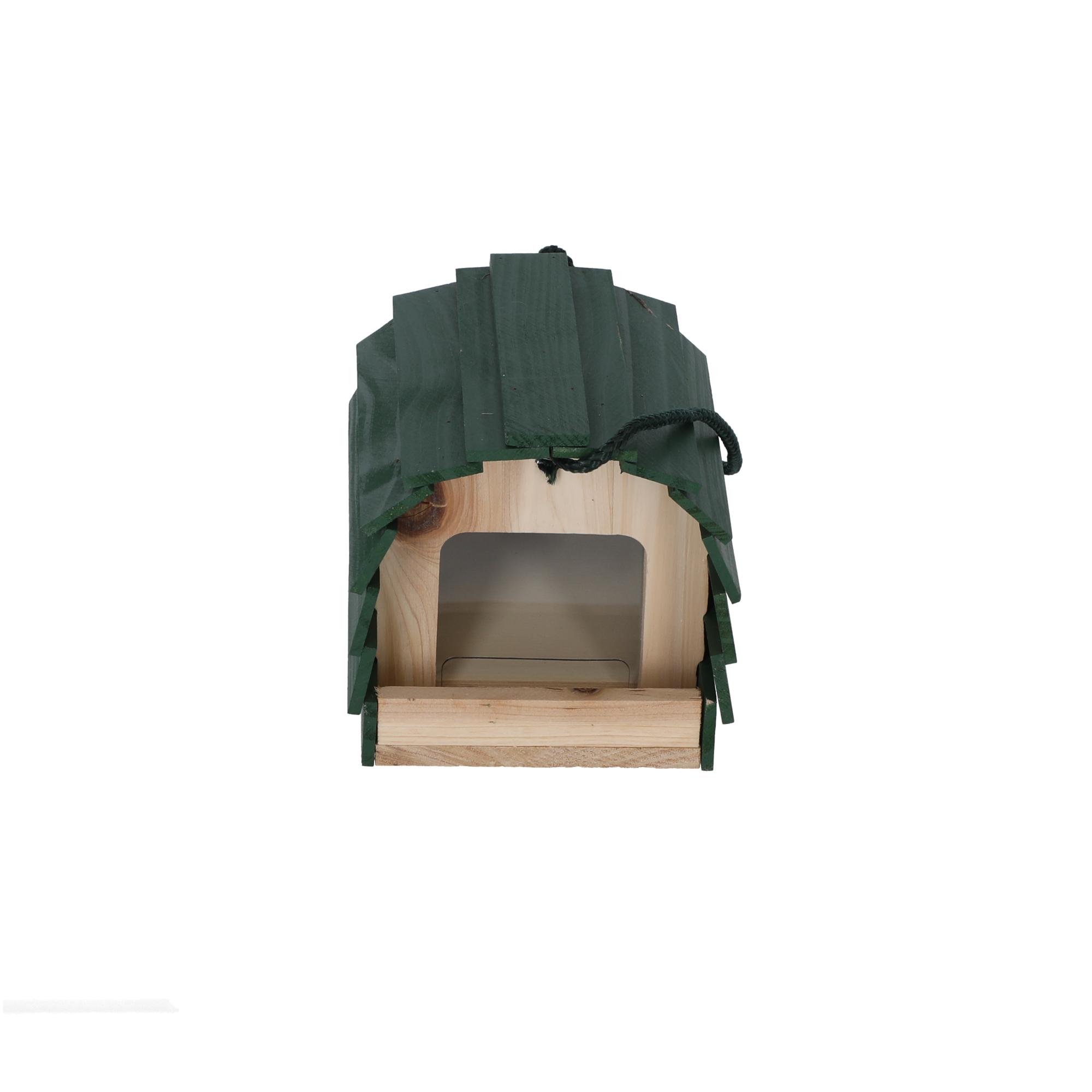 Vogelfutterhaus grün 15 x 19 x 17 cm