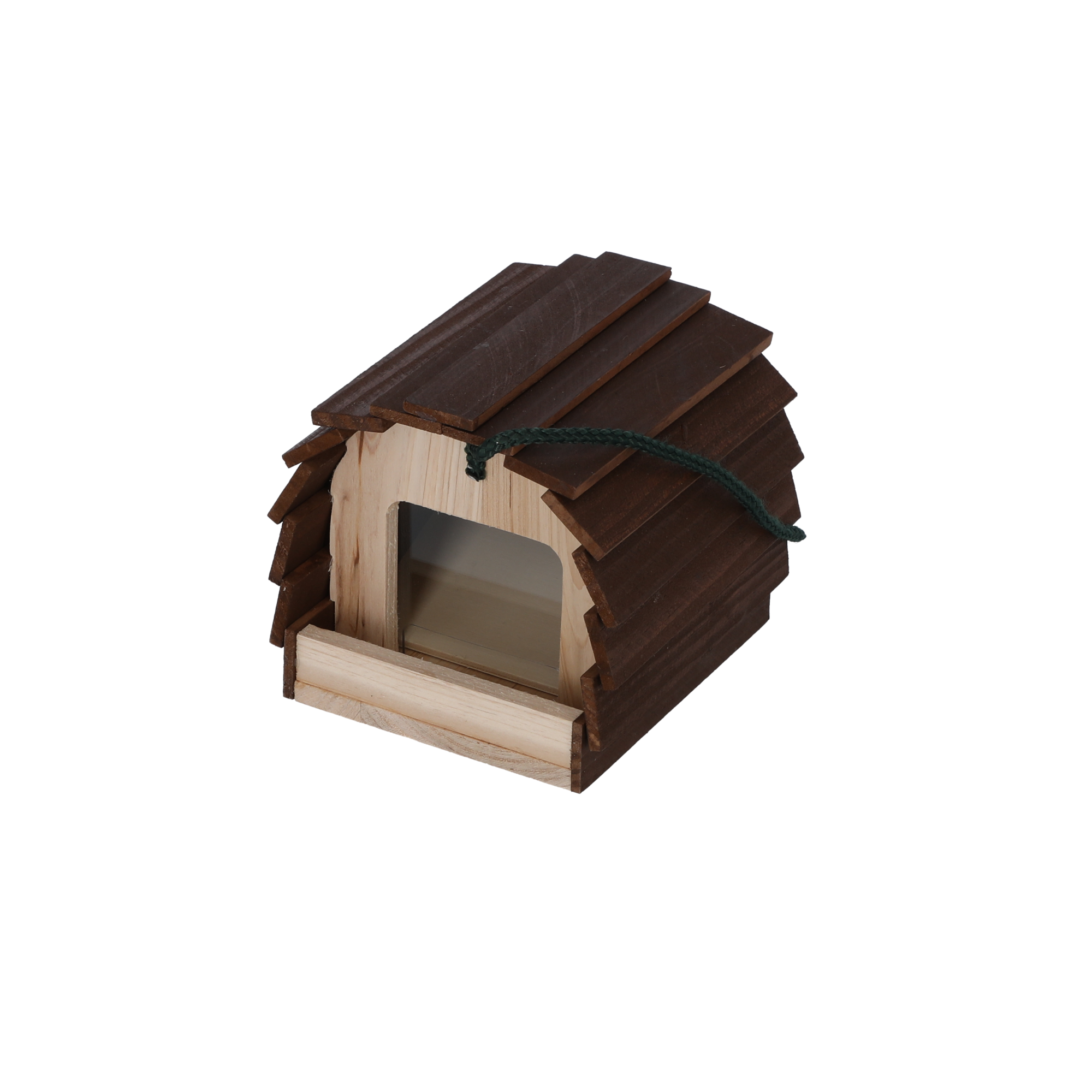 Vogelfutterhaus braun 15 x 19 x 17 cm