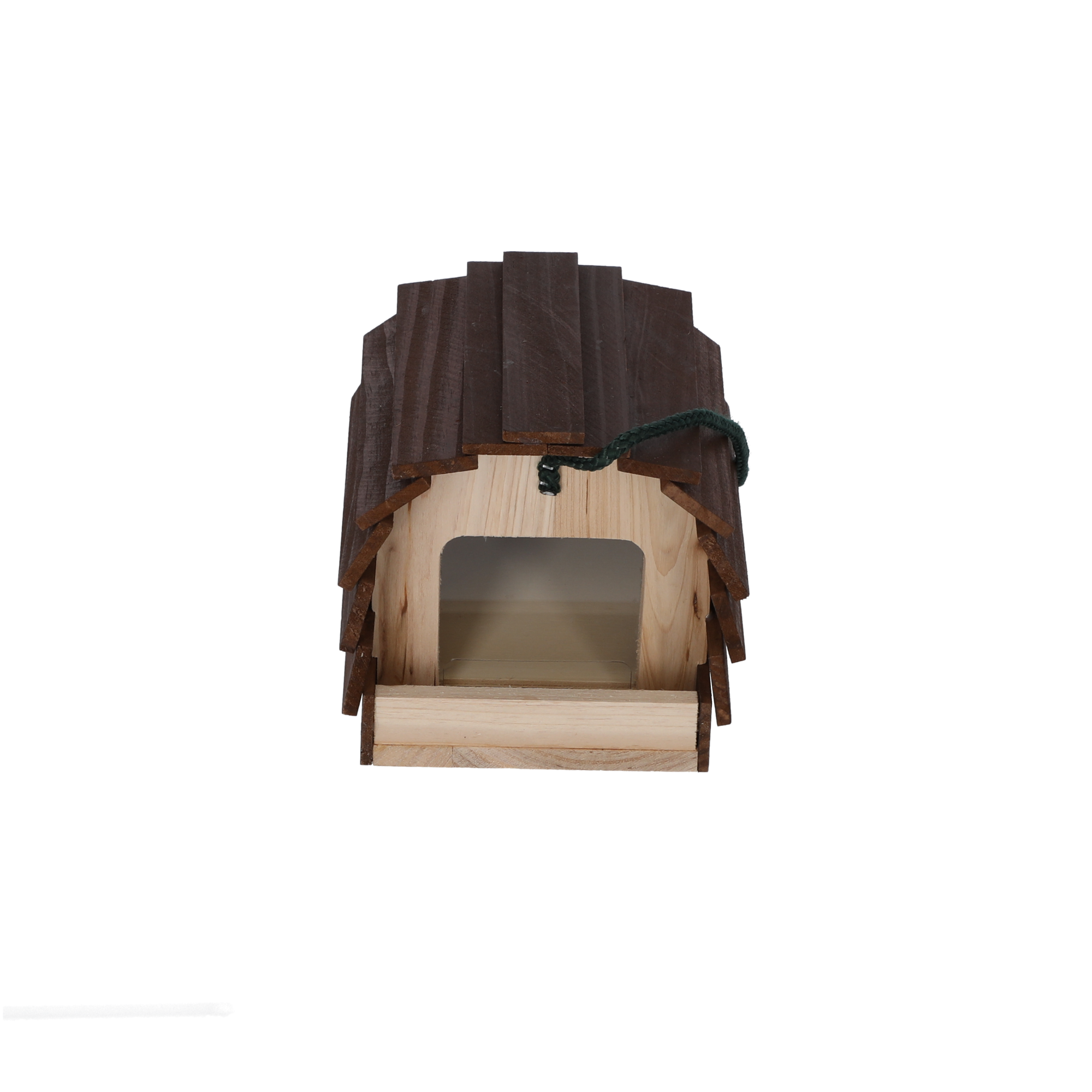 Vogelfutterhaus braun 15 x 19 x 17 cm