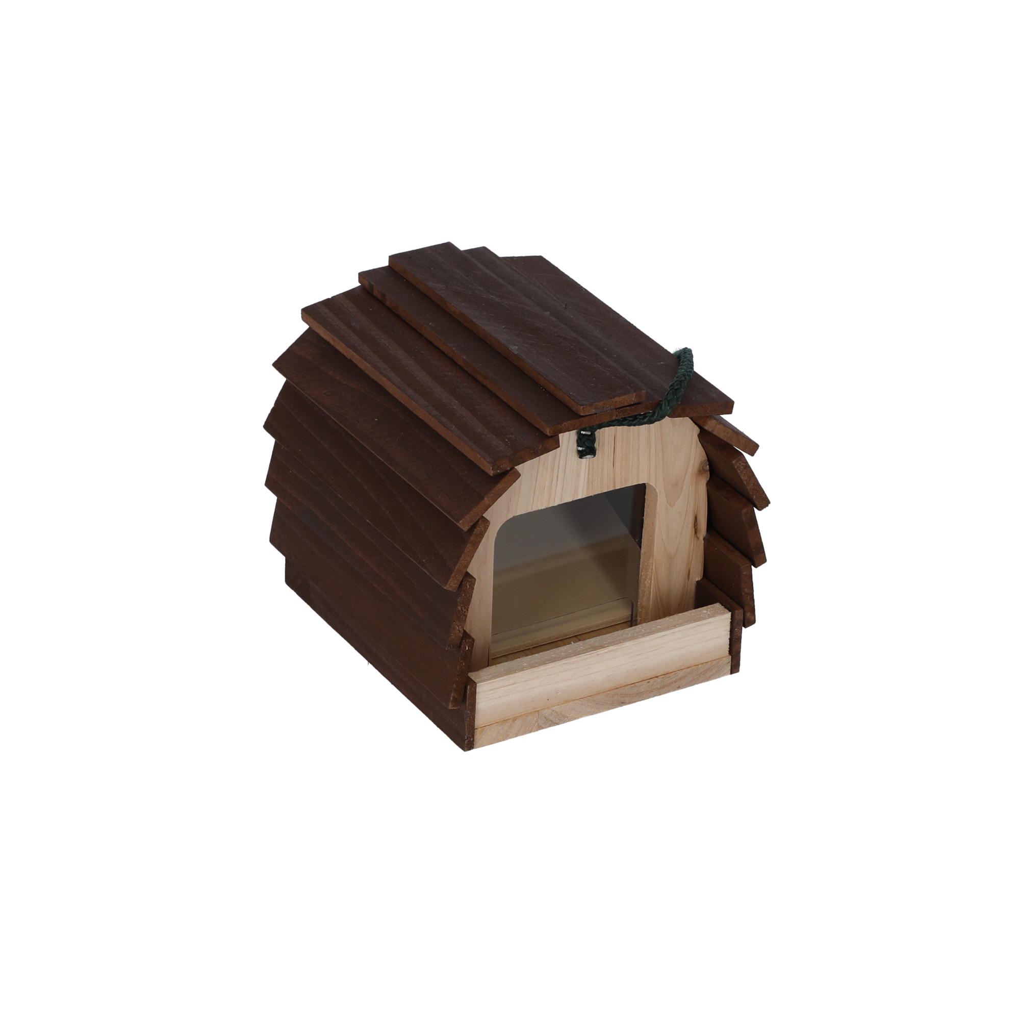Vogelfutterhaus braun 15 x 19 x 17 cm