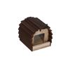 Vogelfutterhaus braun 15 x 19 x 17 cm