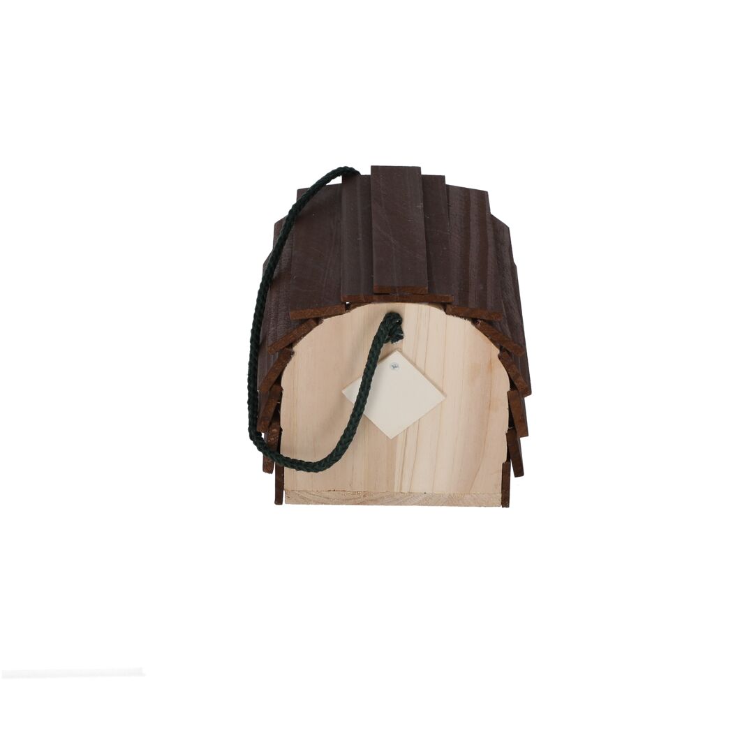 Vogelfutterhaus braun 15 x 19 x 17 cm