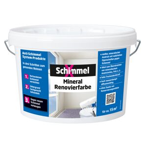 Mineral Renovierfarbe weiß 2,5 l