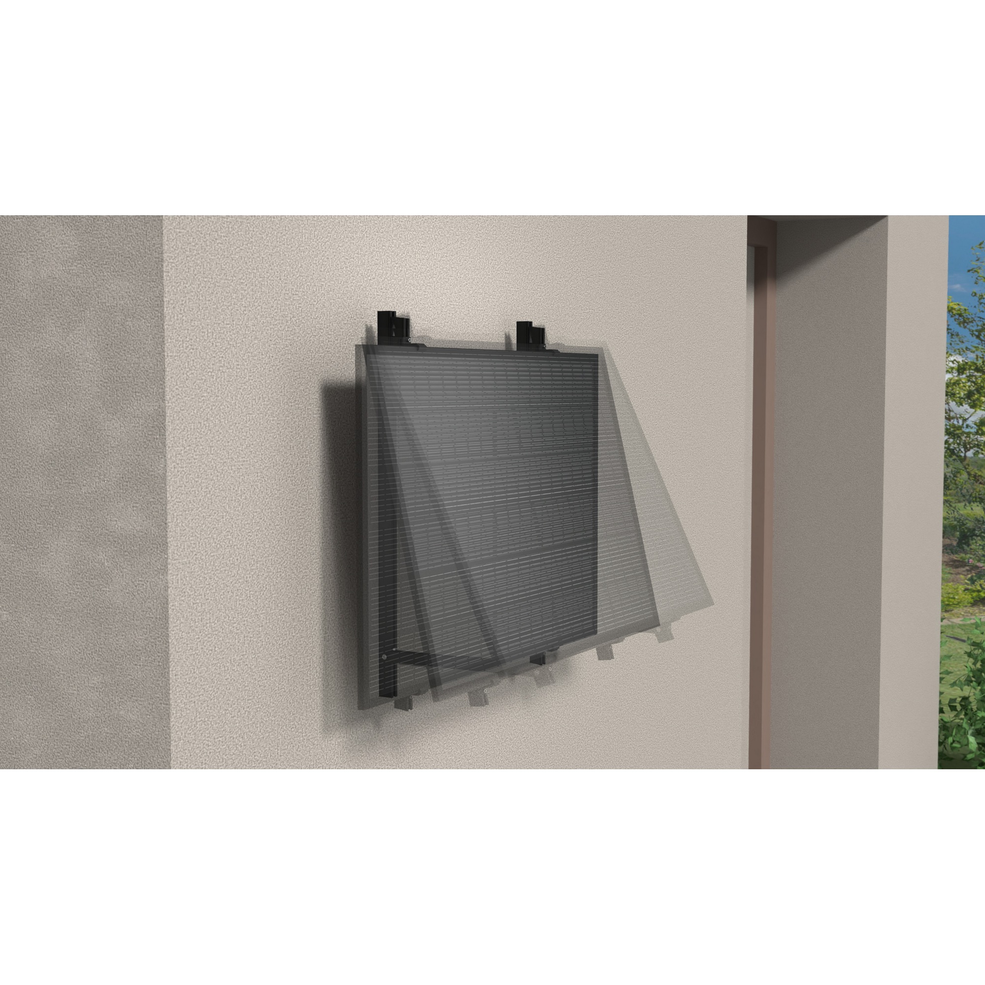 Balkonbefestigung für Solarmodul