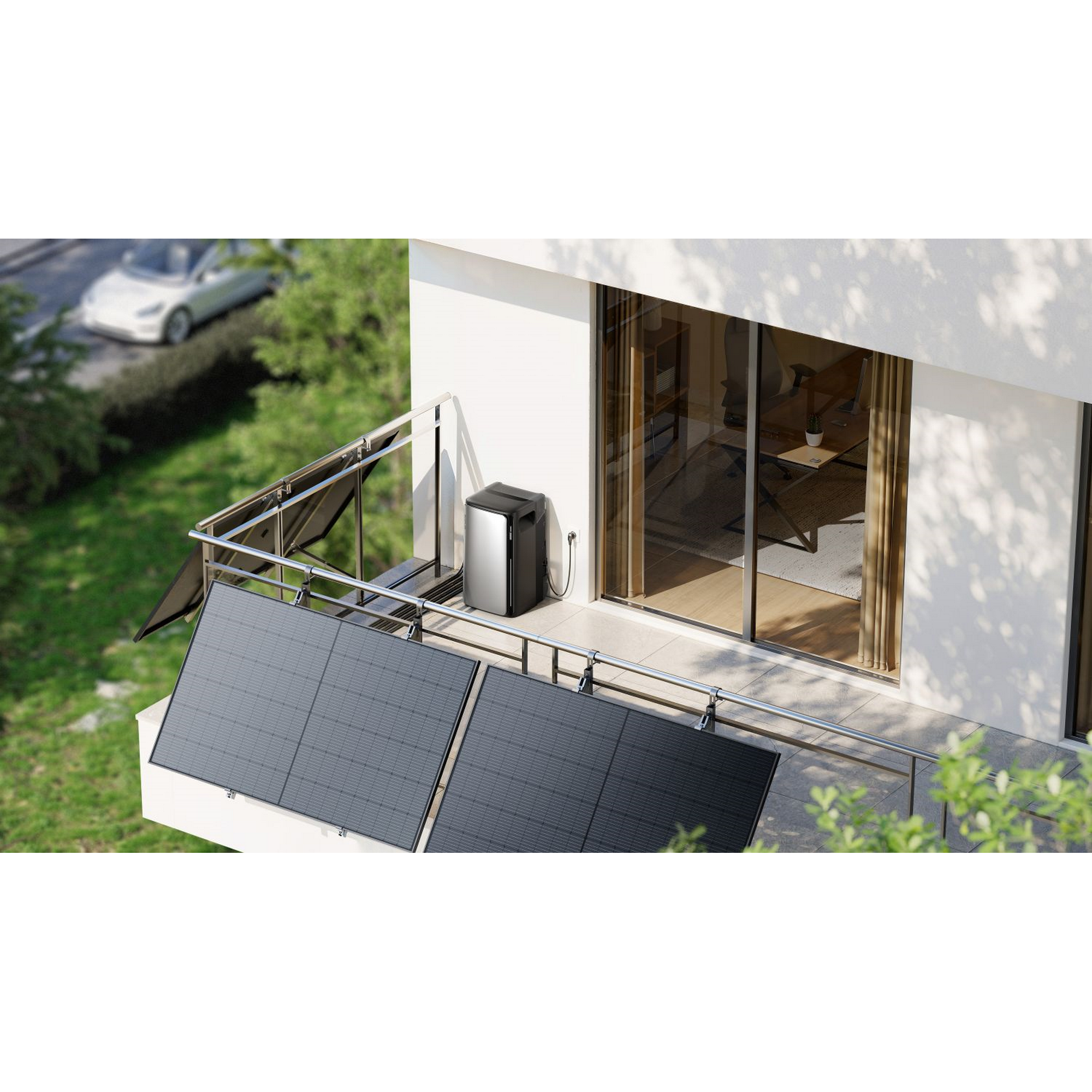 Ecoflow 'Stream Pro' 2300 W Hybrid Solarstrom LFP-Akku