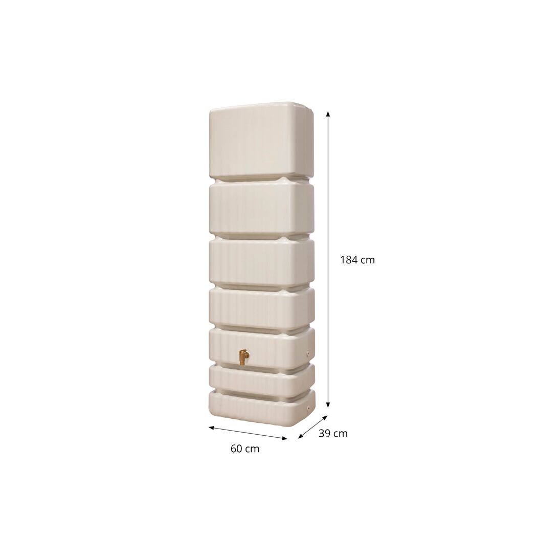 Wandtank 'Slim' sandbeige 350 l