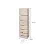 Wandtank 'Slim Stone Decor' sandbeige 350 l