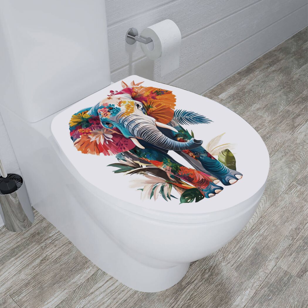 WC-Sitz 'Elefant' mit Absenkautomatik