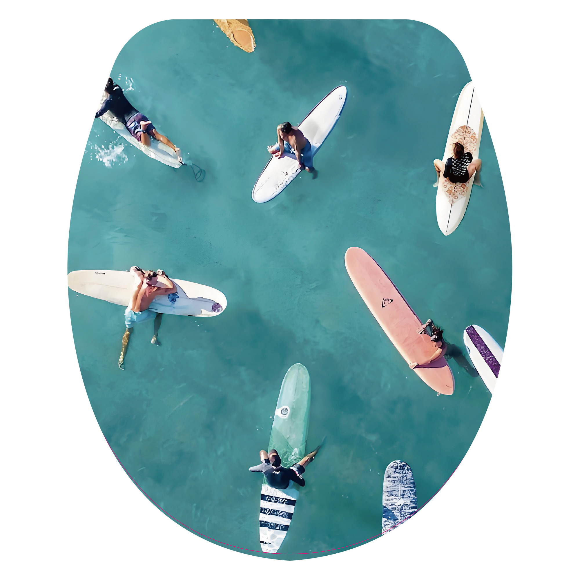 WC-Sitz 'Surfer' mit Absenkautomatik