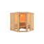 Sauna 'Ana 2' naturbelassen 196 x 198 x 196 cm