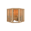 Sauna 'Airisa' naturbelassen 196 x 198 x 196 cm