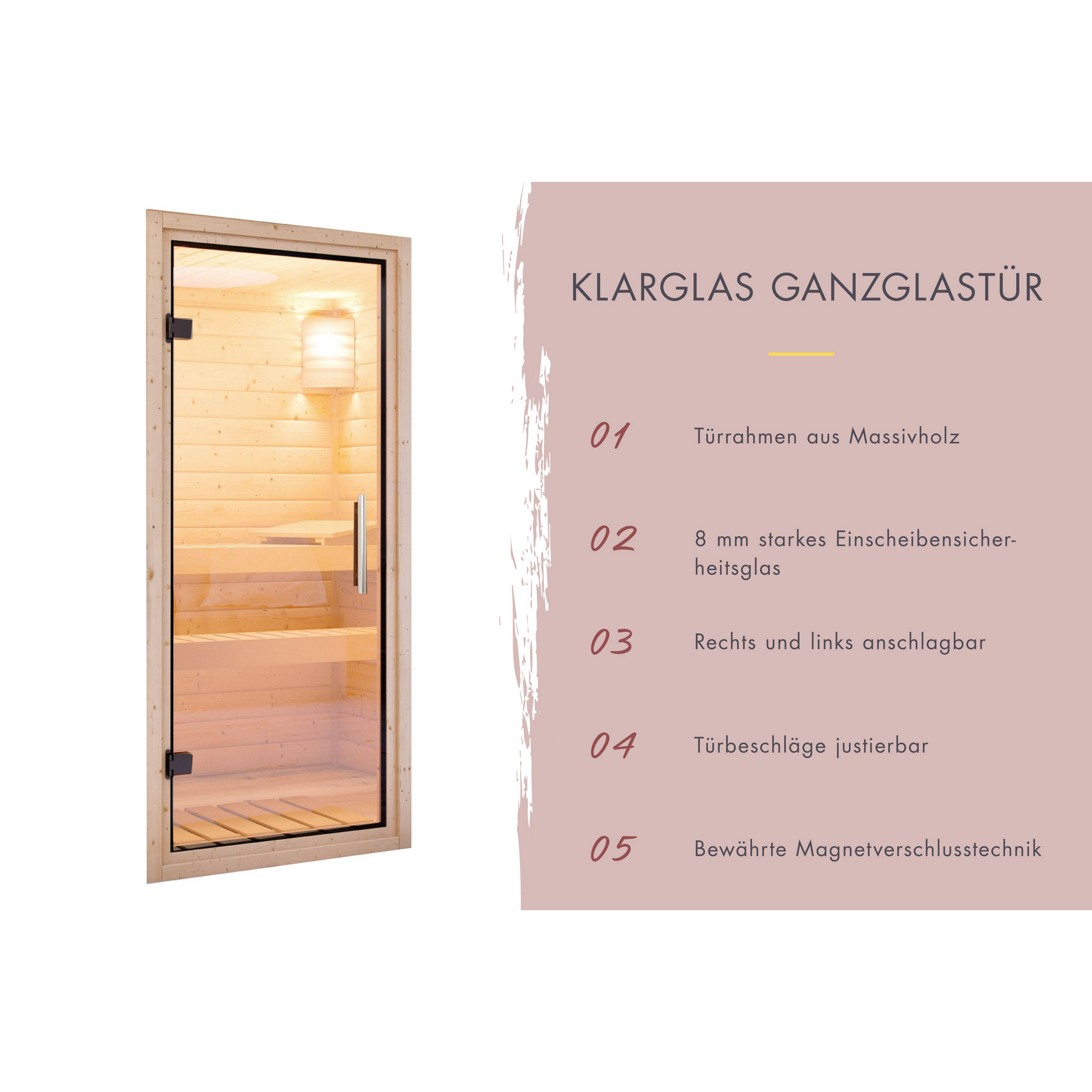 Saunahaus 'Aressa 2' naturbelassen / graualuminium Ofen 9 kW Bio externe Steuerung 231 x 231,5 x 276 cm