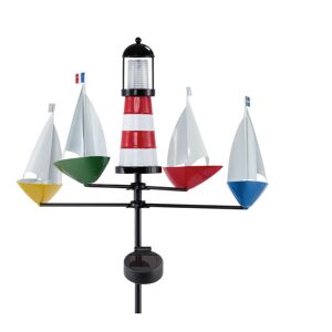 Solar Dekolicht 'Boote' mehrfarbig 40 x 100 cm