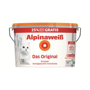 Wandfarbe 'Das Original' weiß matt 12,5 l