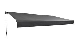 Gelenkarmmarkise mit Volant 495 x 300 cm