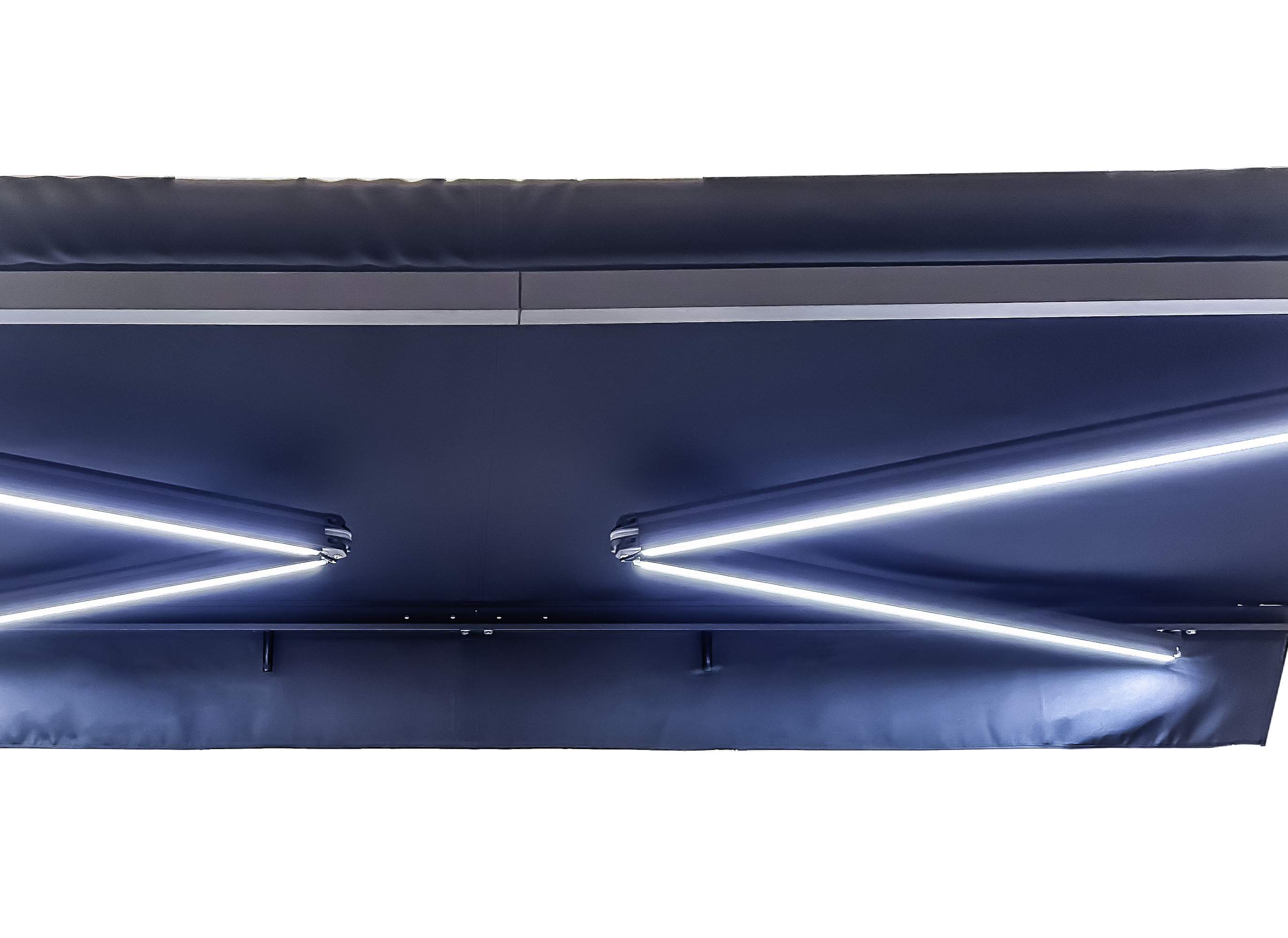 Gelenkarmmarkise mit Volant 395 x 250 cm