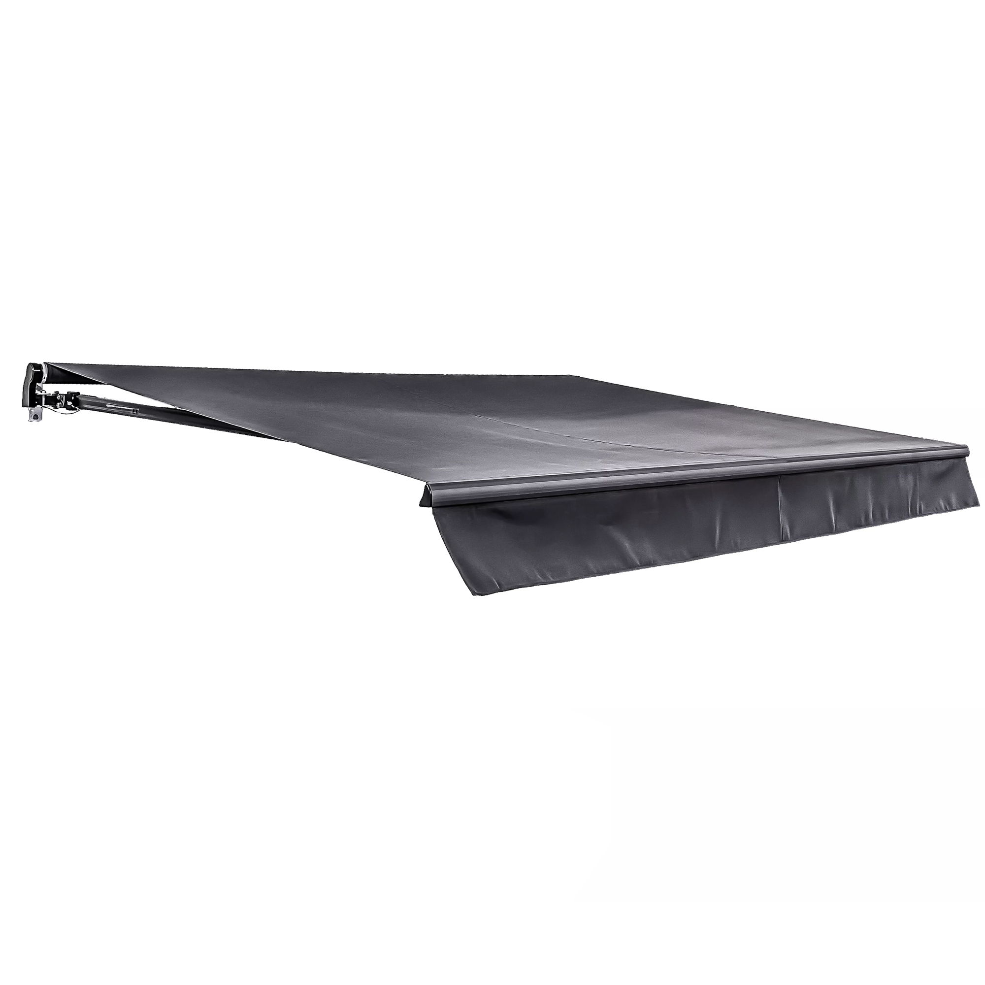 Gelenkarmmarkise mit Volant 395 x 250 cm