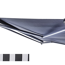 Gelenkarmmarkise mit Volant 395 x 250 cm