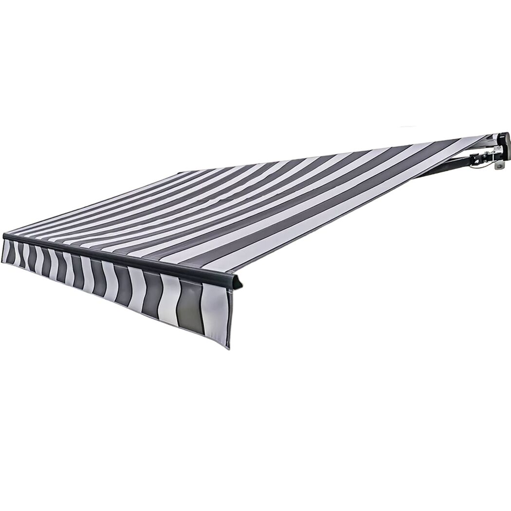 Gelenkarmmarkise mit Volant 395 x 250 cm