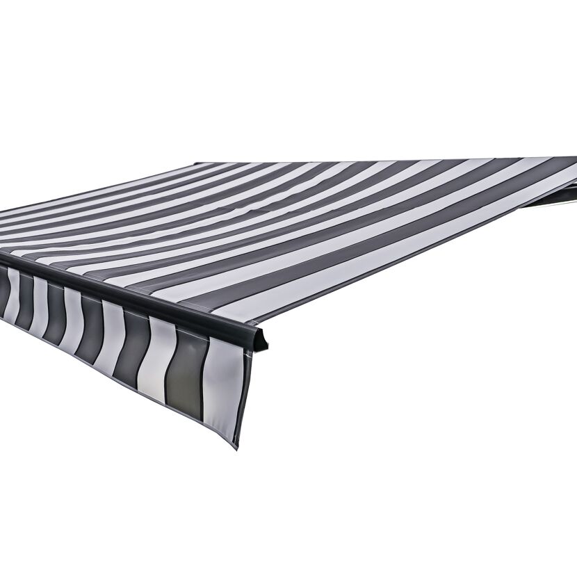 Gelenkarmmarkise mit Volant 495 x 300 cm