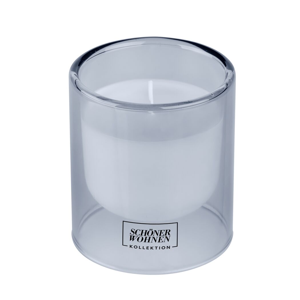 Duftkerze 'Soft Cotton S' im Glas, Schöner Wohnen Kollektion.