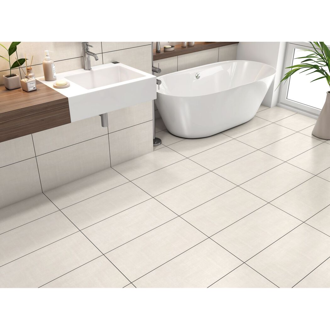 Wandfliese 'Melody' creamfarben 29,8 x 59,8 x 0,8 cm