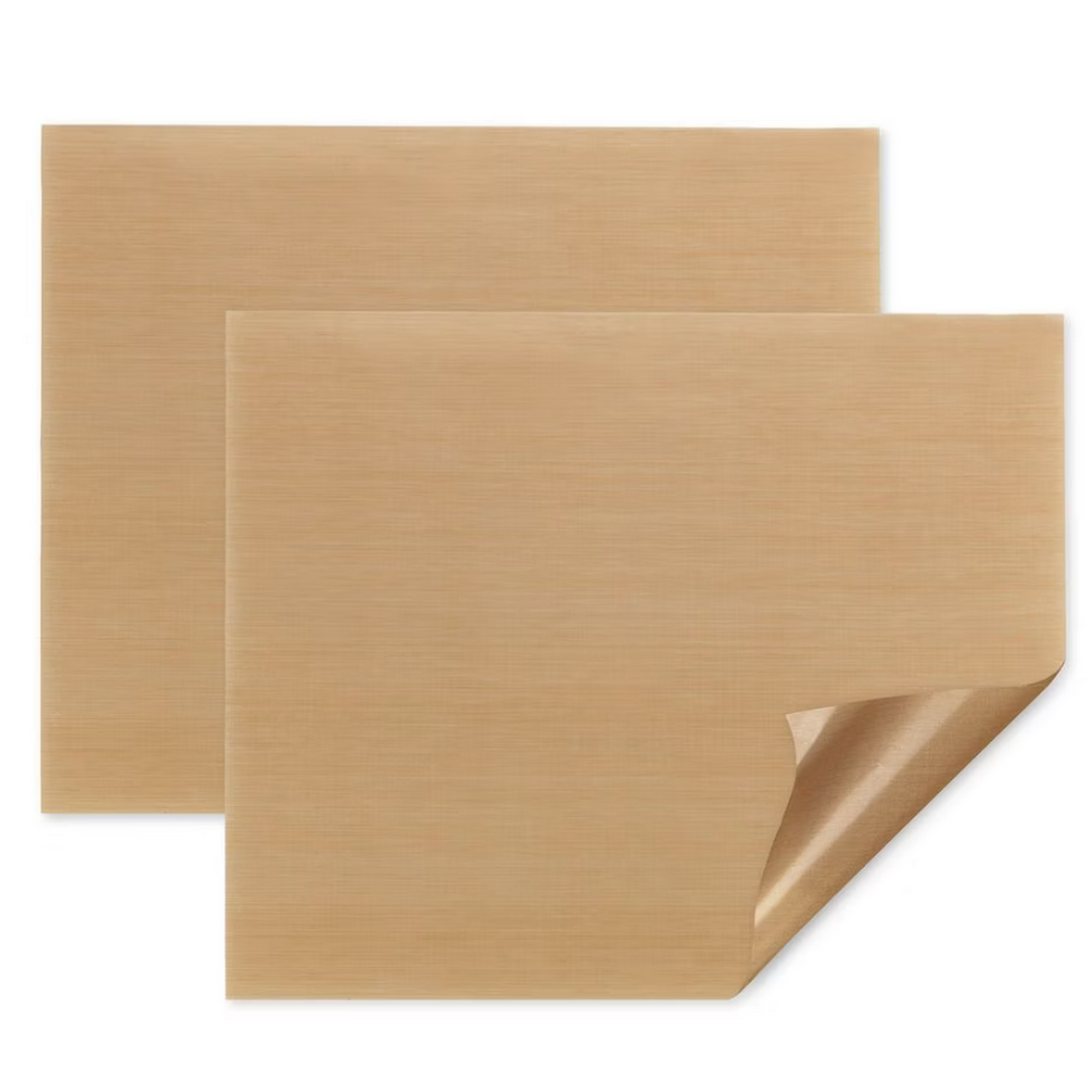 Dauer-Backfolie braun 42 x 36 cm 2 Stück