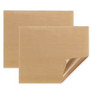 Dauer-Backfolie braun 42 x 36 cm 2 Stück