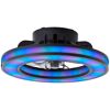 LED-Deckenventilator mit Beleuchtung 'Mondello' dimmbar 3100 lm warmweiß, Farbwechsler Ø 41,5 x 14,6 cm