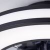 LED-Deckenventilator mit Beleuchtung 'Mondello' dimmbar 3100 lm warmweiß, Farbwechsler Ø 41,5 x 14,6 cm