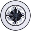 LED-Deckenventilator mit Beleuchtung 'Mondello' dimmbar 3100 lm warmweiß, Farbwechsler Ø 41,5 x 14,6 cm