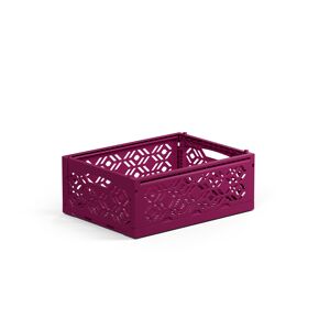 Klappbox 'Midi' brombeerfarben 40 x 30 cm