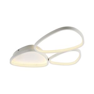 LED-Deckenleuchte 'Pebbles' 70 x 47 cm weiß