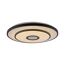 LED-Deckenleuchte 'Turanus' Ø 50 cm schwarz mit Sterneffekt