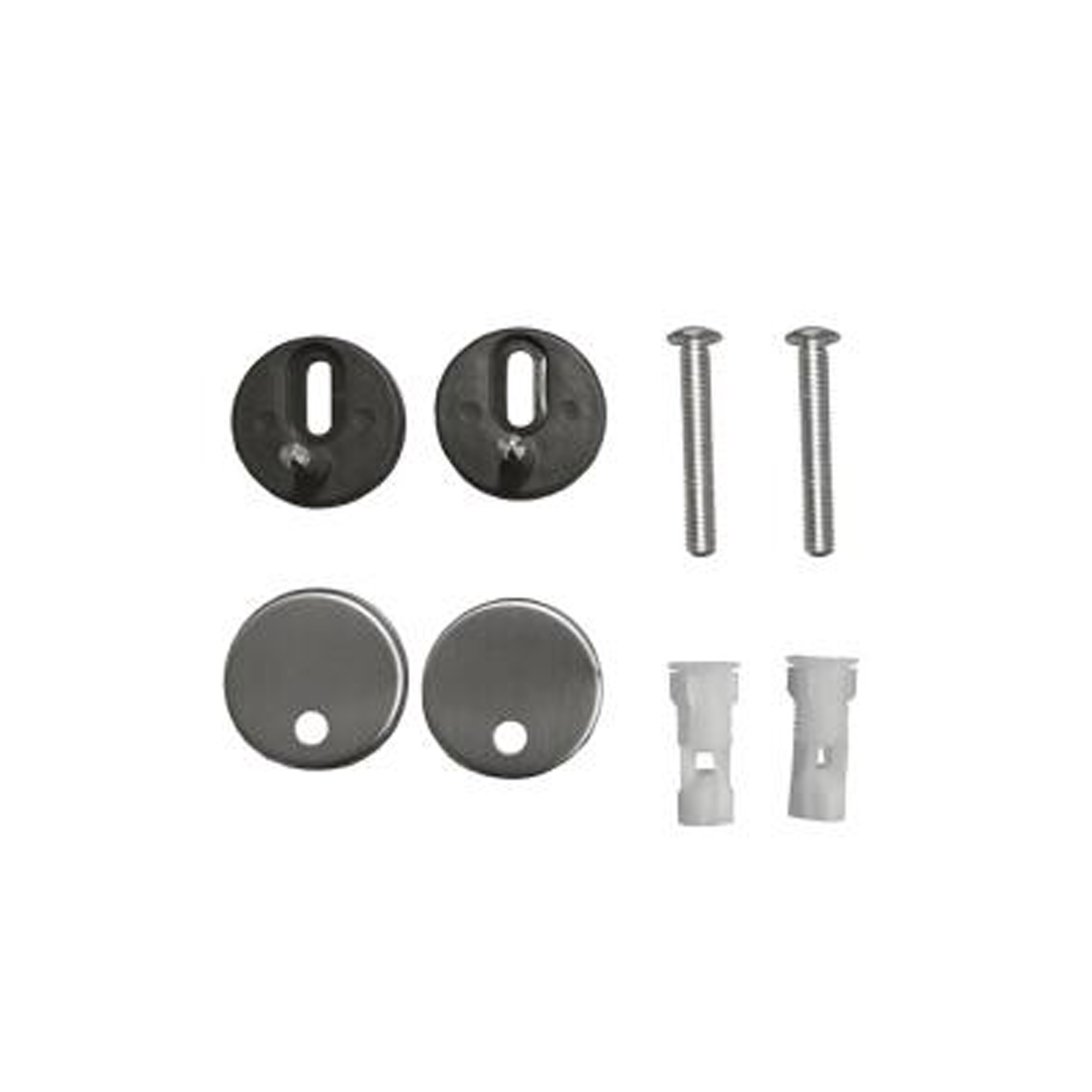 WC-Sitz 'Cosenza' mit Absenkautomatik weiß Duroplast