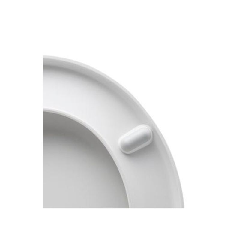 WC-Sitz 'Cosenza' mit Absenkautomatik weiß Duroplast