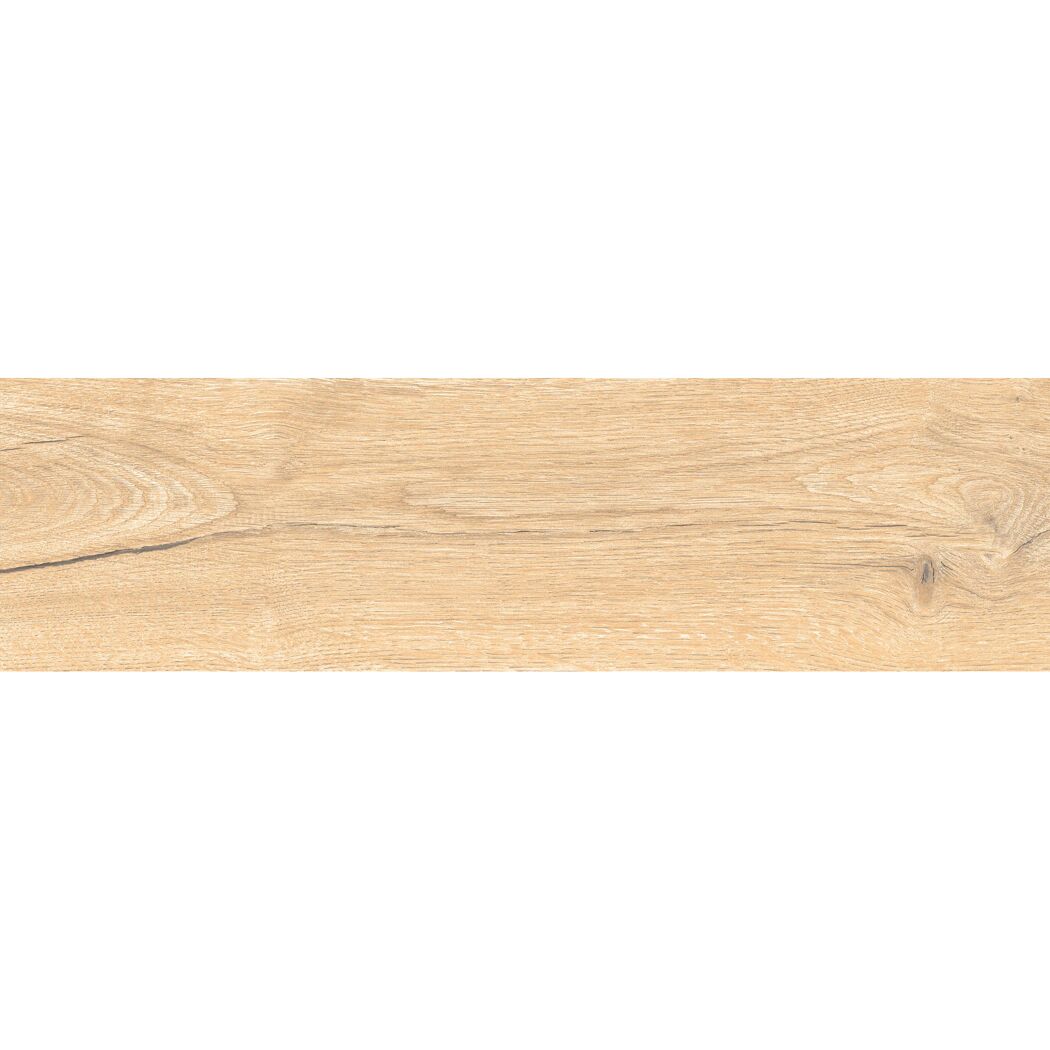 Bodenfliese 'Icon' beige 15 x 60 x 0,74 cm