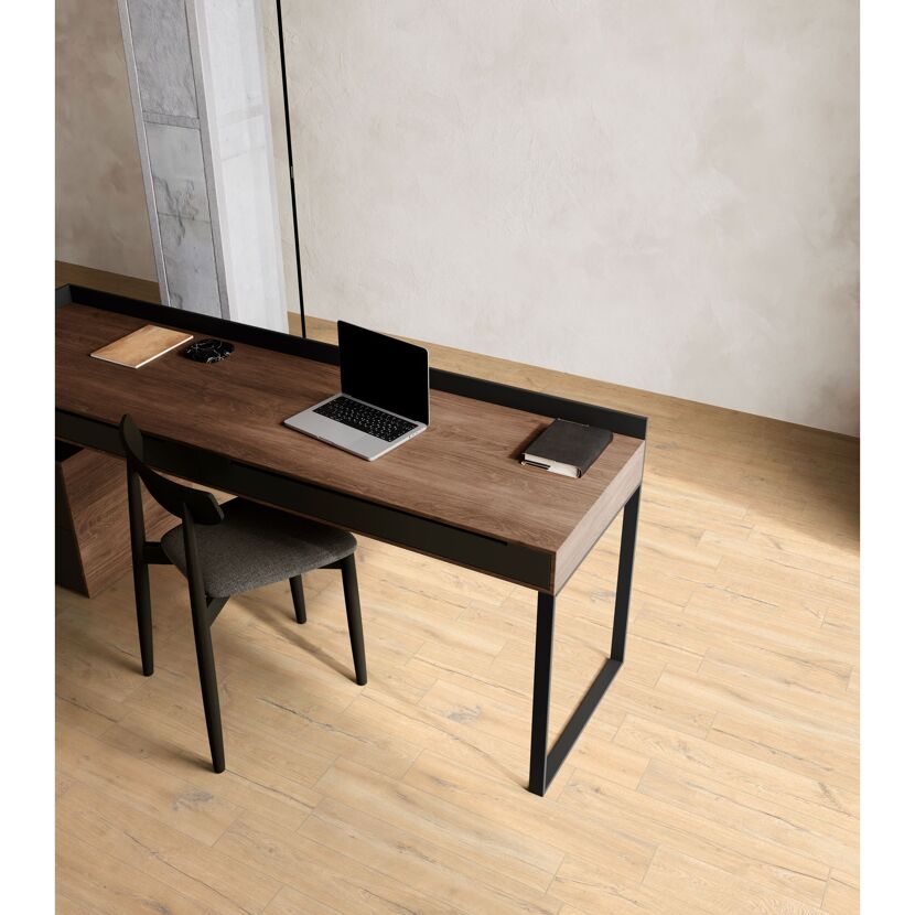 Bodenfliese 'Icon' beige 15 x 60 x 0,74 cm