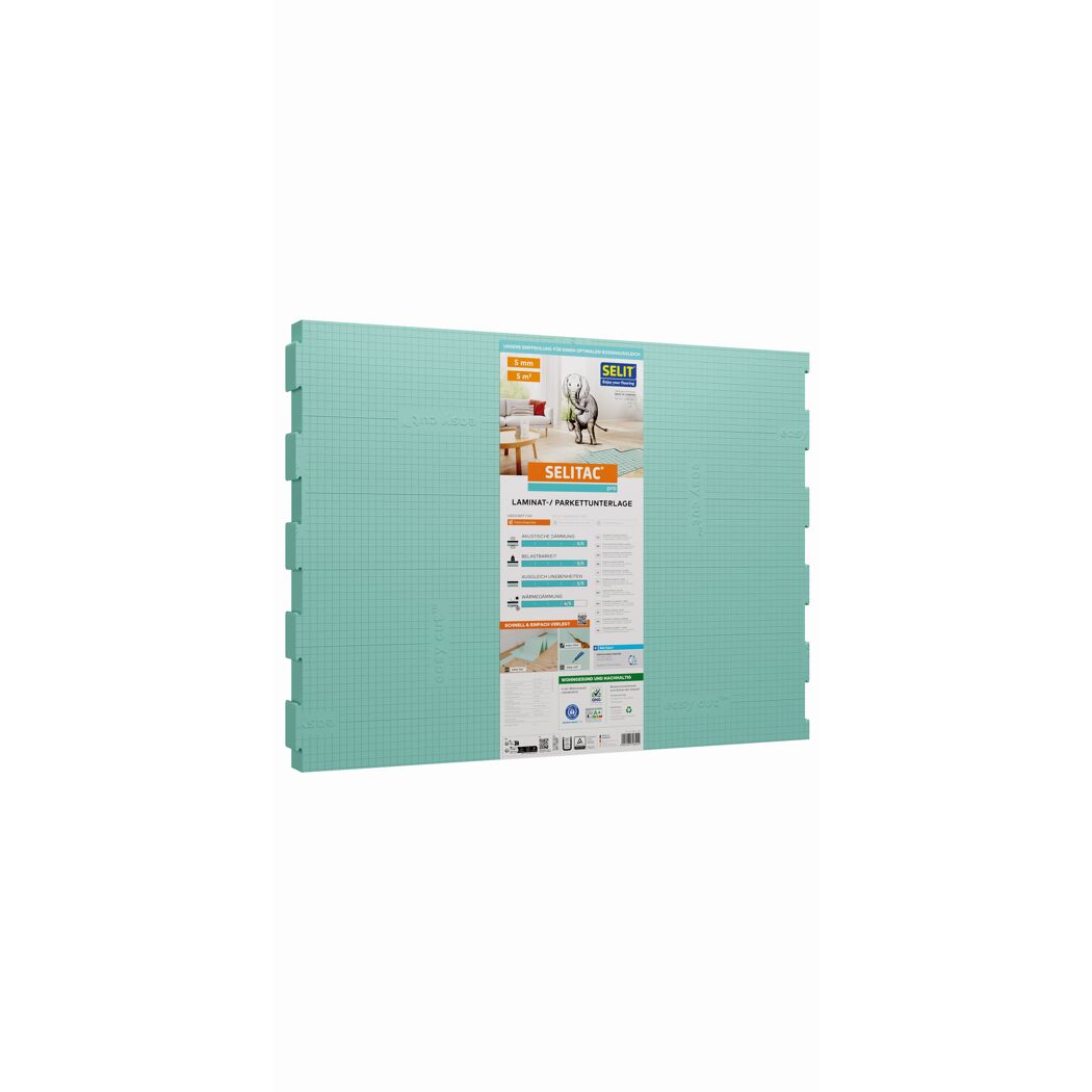 Laminat-/ Parkettunterlage 'SELITAC pro' 5 mm, 0,8 x 6,25 m, 5 m²