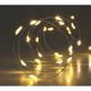 LED-Draht-Lichterkette warmweiß 20 LED