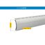 Rollladenprofil 'Maxi' 150 cm grau