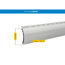 Rollladenprofil 'Maxi' 150 cm grau