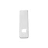 Abdeckplatte 'Flexo Maxi' weiß 10,5 - 16,0 cm