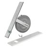 Einlasswickler 'Maxi' 12 m x 26 cm mit Abdeckplatte
